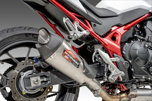 CB750 2025 AT2 Stainless Slip-On Exhaust, w/ Stainless Muffler