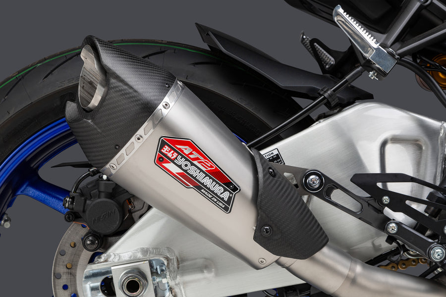 Yoshimura MT-10 22-26 Race AT2 Stainless 3/4 Exhaust, w/ Stainless