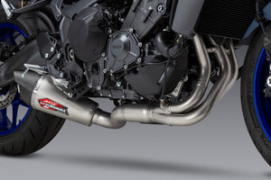 MT-09 21-25 / XSR 900 22-24 Race AT2 Stainless Full Exhaust, w/ Stainless Muffler