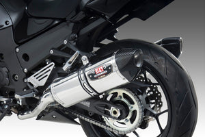 Yoshimura ZX-14/R 12-25 R-77 Slip-On Dual Exhaust w/ Stainless
