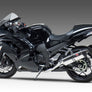 ZX-14R 12-25 Race R-77 Stainless Slip-On Exhaust, w/ Stainless Mufflers