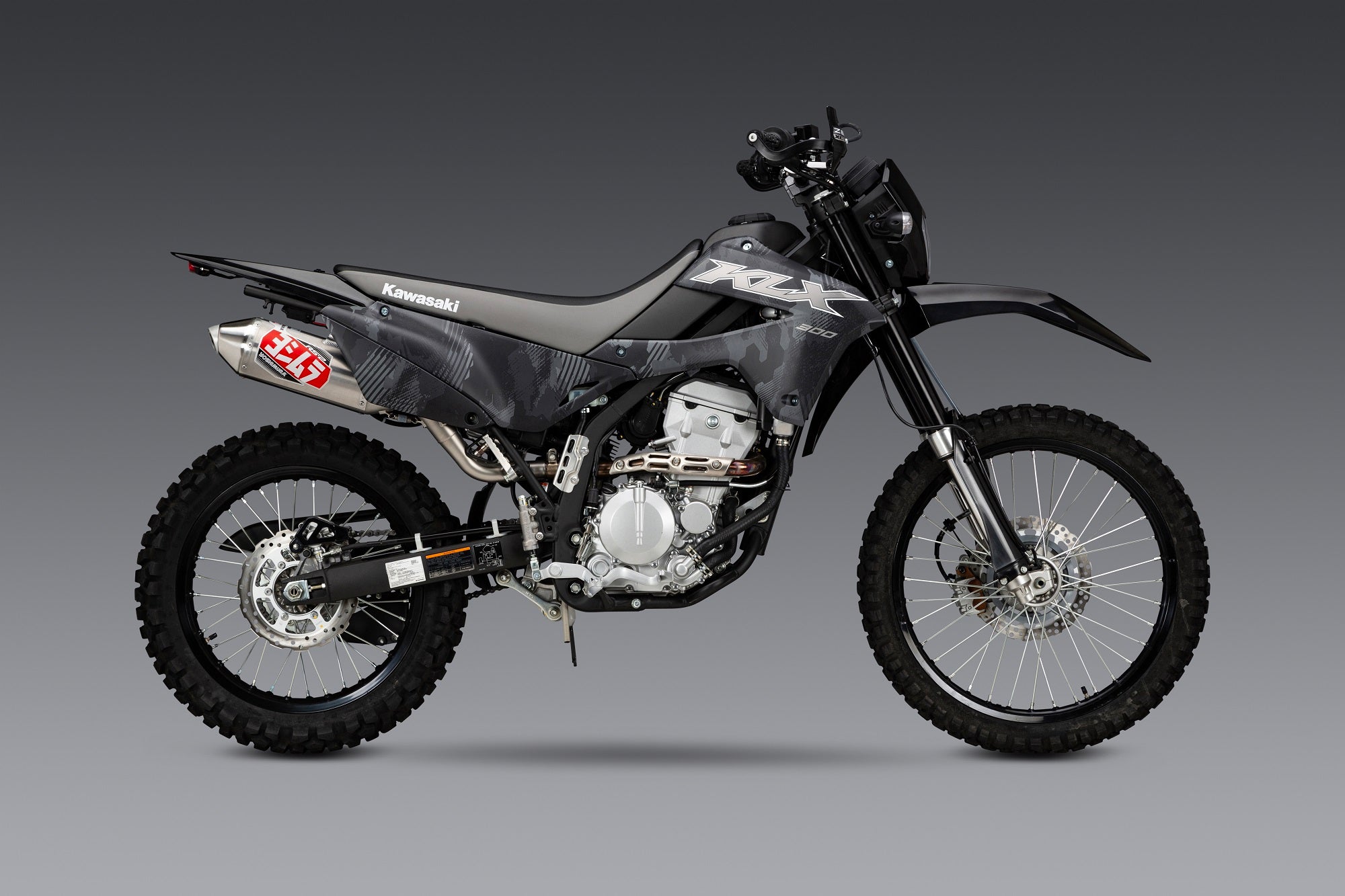 Yoshimura KLX250S SF 09 20 KLX300S SM 21 24 RS 2 Slip on Exhaust with Aluminum Muffler Yoshimura R D of America Inc