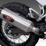 KLE500 2026 R-77 Stainless Slip-On Exhaust, w/ Stainless Muffler