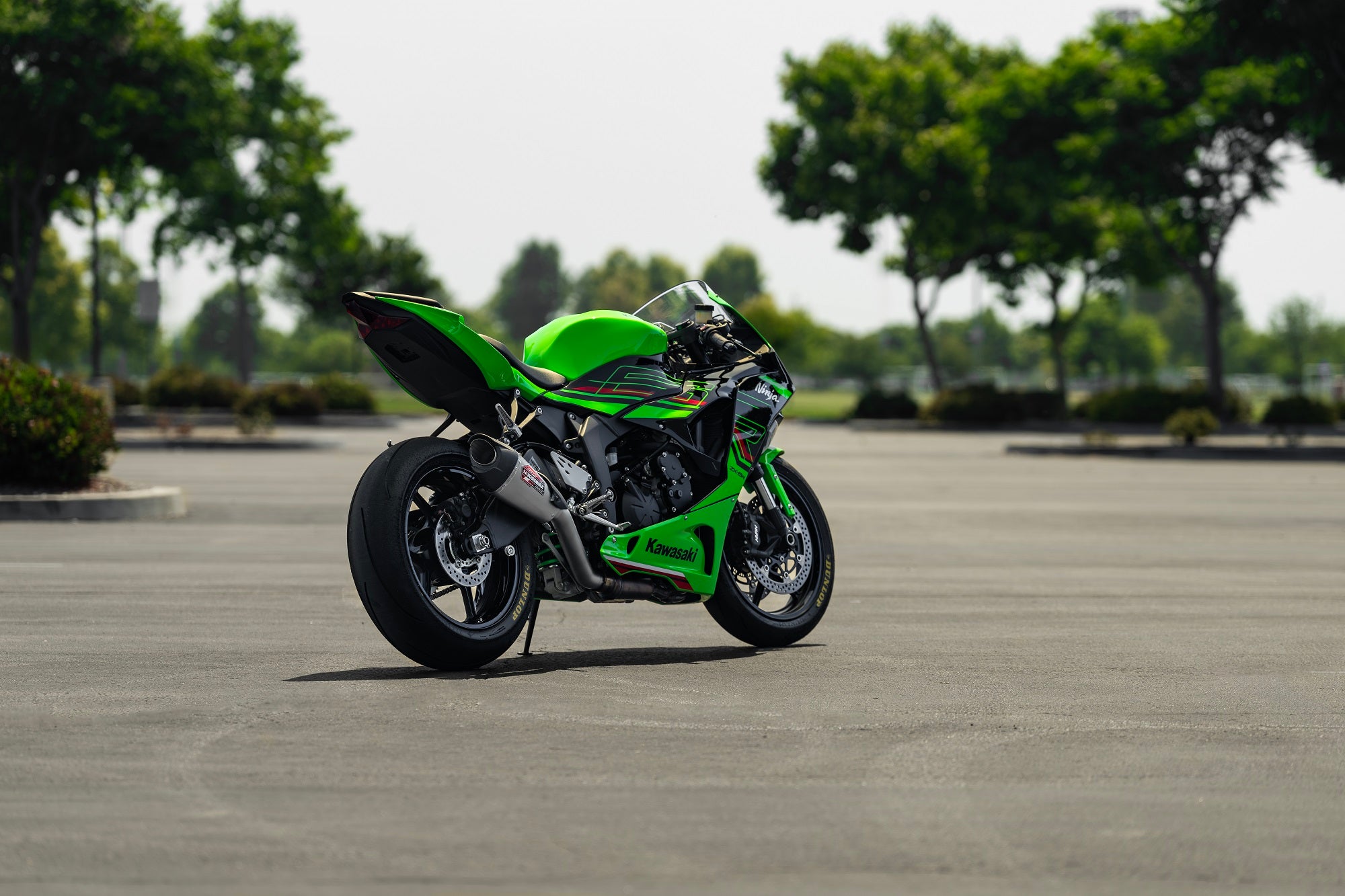 Yoshimura ZX-6R 2019-25 AT2 Stainless 3/4 Exhaust System, w