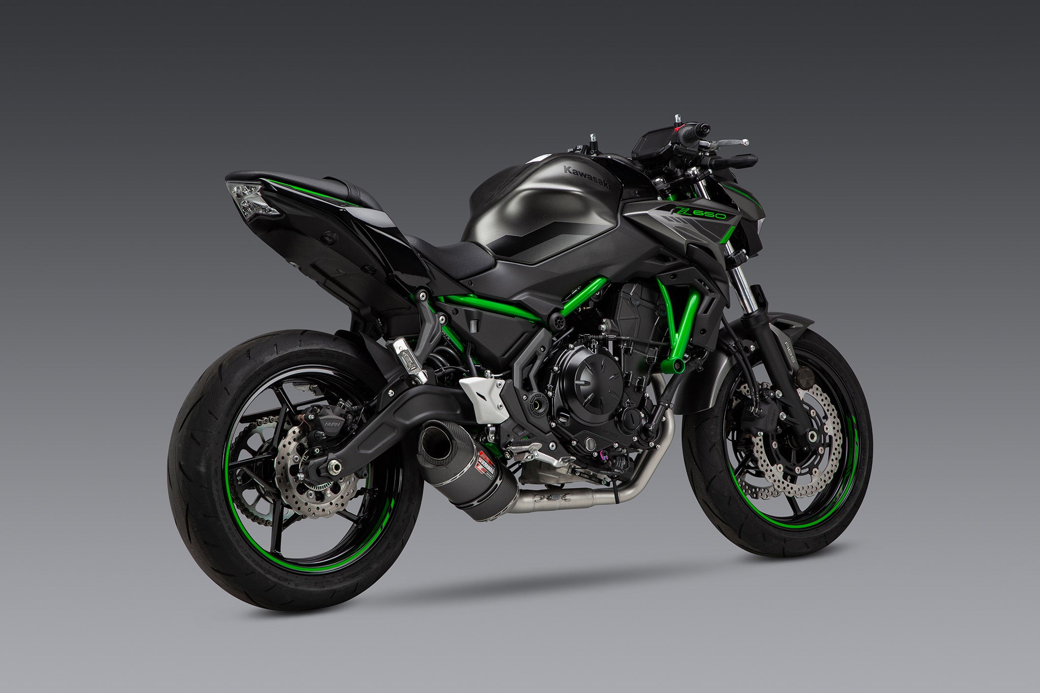 Yoshimura Ninja Z 650 17 24 ALPHA Stainless Exhaust Carbon Muffler Yoshimura R D of America Inc