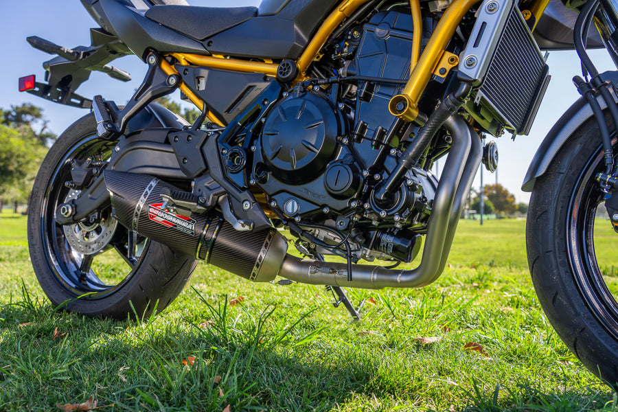 Yoshimura Ninja/Z 650 17-26 ALPHA Stainless Exhaust Carbon Muffler
