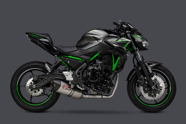Yoshimura Ninja/Z 650 17-26 AT2 Stainless Exhaust w/ Stainless