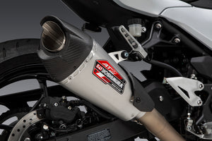 NINJA 500 2024 Race AT2 Stainless Full Exhaust, w/ Stainless Muffler