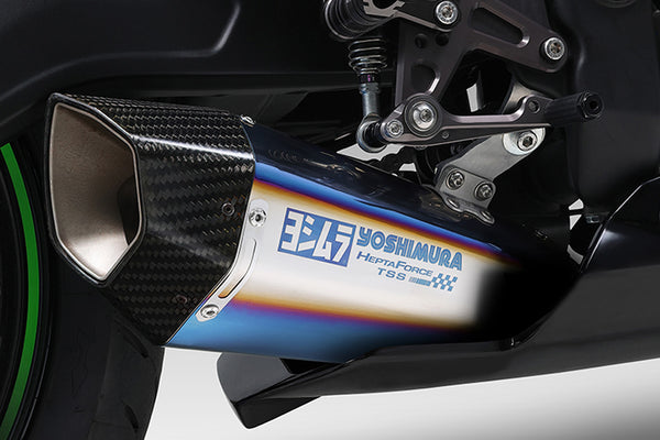 ピロリ Yoshimura ZX-4R 23-26 /ZX-25R 21-23 Race Hepta Force Titanium Full