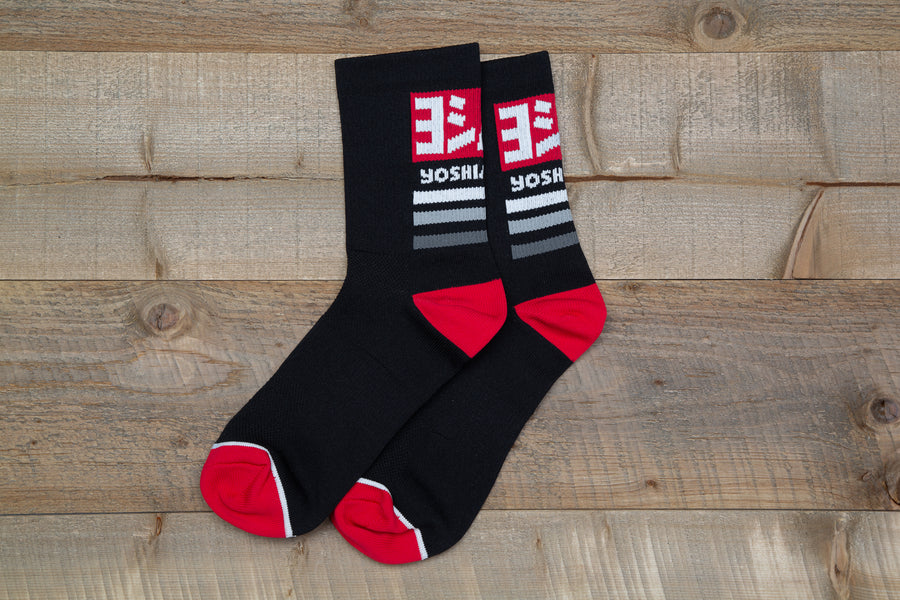 Yoshimura Works 6" Crew Sock