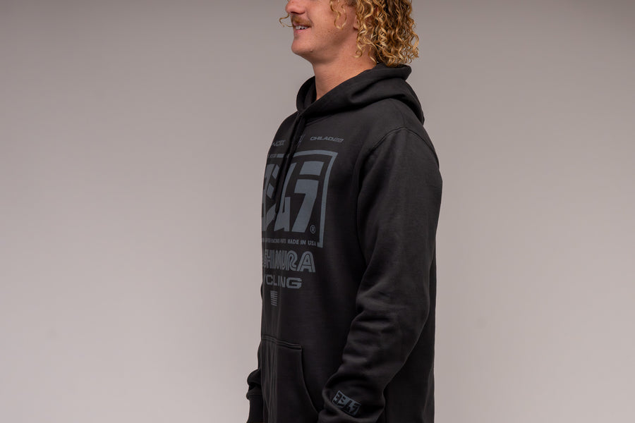 Race Team Pull Over Hoodie Coal