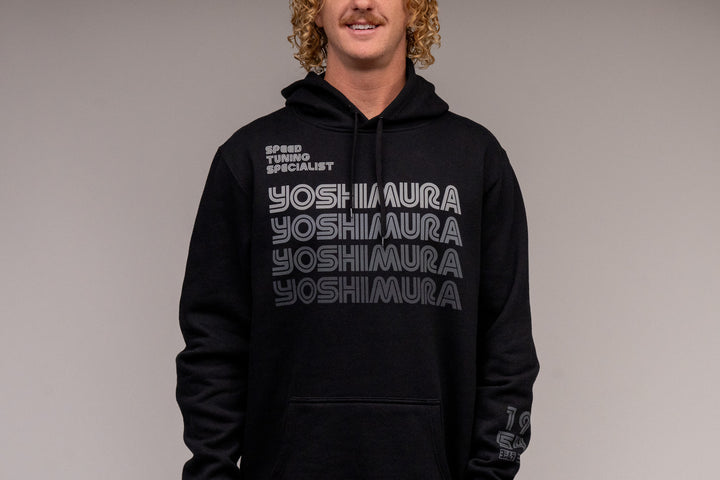 Shades Pull Over Hoodie Black