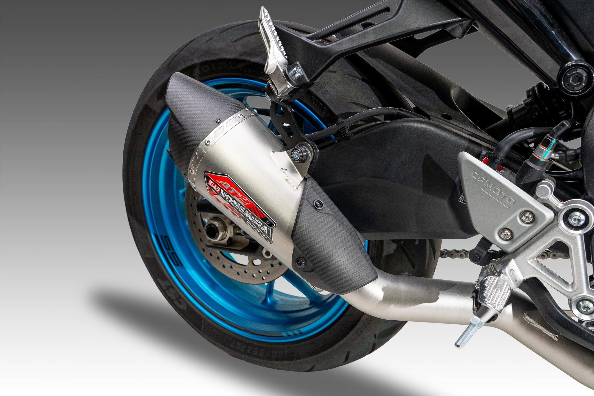 Yoshimura CFMOTO 675SS 2025-26 AT2 Stainless Full Exhaust, w