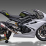Street Triple 765 23-26 RACE AT2 Titanium Full Exhaust, w/ Titanium Muffler