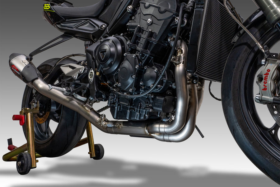 Yoshimura Street Triple 765 23-26 Race AT2 Titanium Full Exhaust