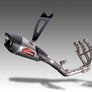 Street Triple 765 23-26 RACE AT2 Titanium Full Exhaust, w/ Titanium Muffler