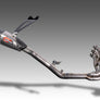 Street Triple 765 23-26 RACE AT2 Titanium Full Exhaust, w/ Titanium Muffler