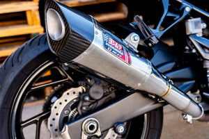 GSR750 2011-16 / GSX-S750 17-22 R-11 Stainless Slip-On Exhaust, w/ Stainless Muffler