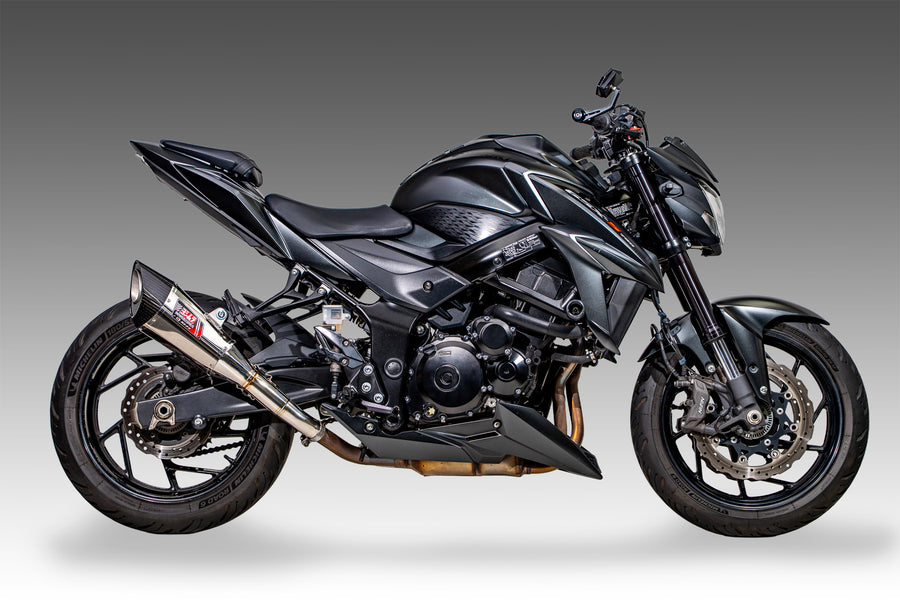 GSR750 2011-16 / GSX-S750 17-22 R-11 Stainless Slip-On Exhaust, w/ Stainless Muffler