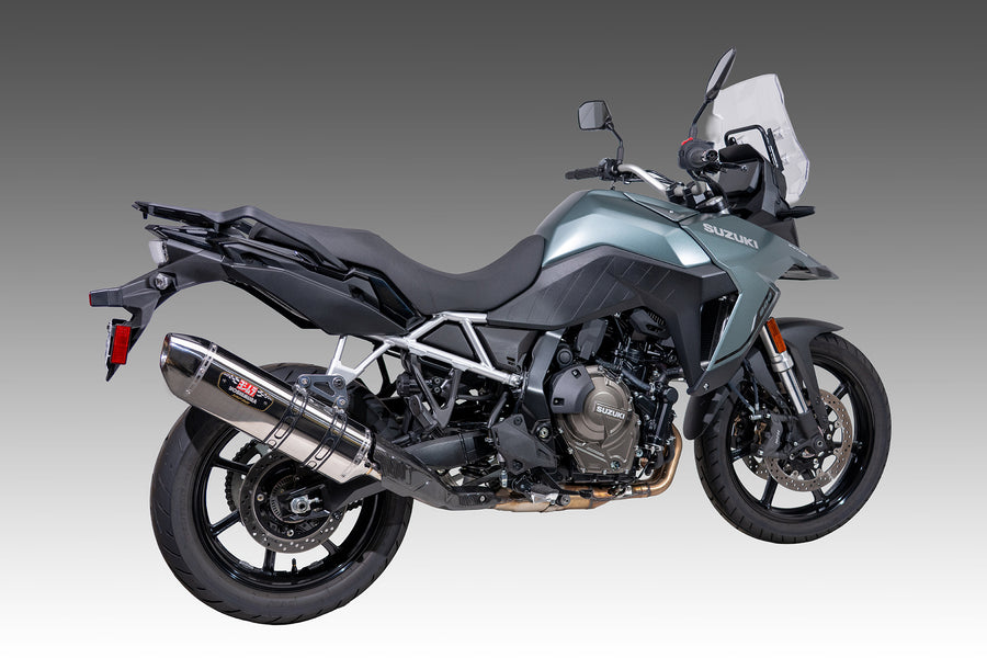 V-STROM 800 23-25 R-77J Stainless Slip-On Exhaust, w/ Stainless Muffler