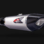HAYABUSA 2021-26 Race R-11SQ-R Dual Stainless Slip-On Exhaust, w/ Stainless Mufflers