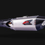 HAYABUSA 2021-26 Race R-11SQ-R Dual Stainless Slip-On Exhaust, w/ Stainless Mufflers