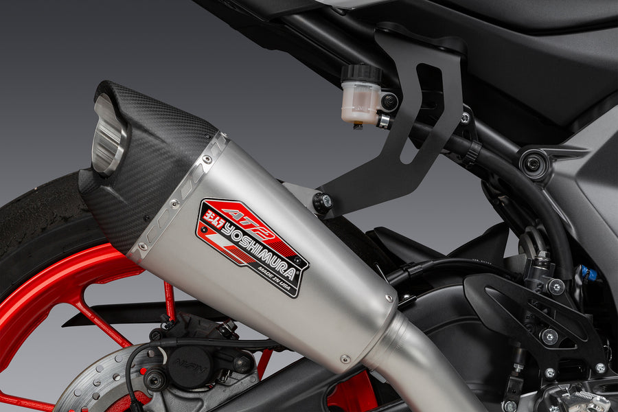 YZF-R7 22-25 Aluminum Muffler Bracket HIgh Mount Kit for Stock Subframe