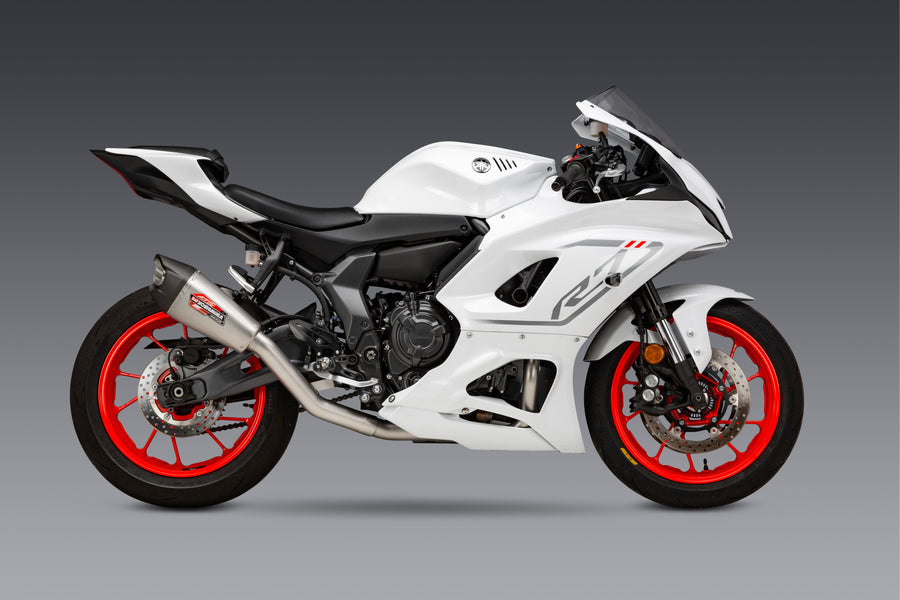 YZF-R7 22-25 Stainless High Mount Muffler Kit