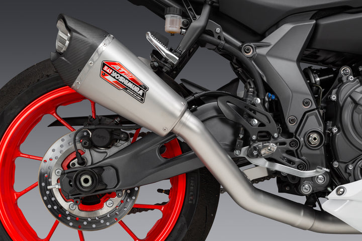 YZF-R7 22-24 Stainless High Mount Muffler Kit