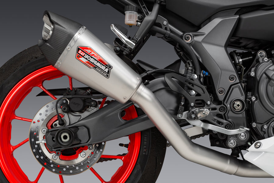 YZF-R7 22-25 Stainless High Mount Muffler Kit