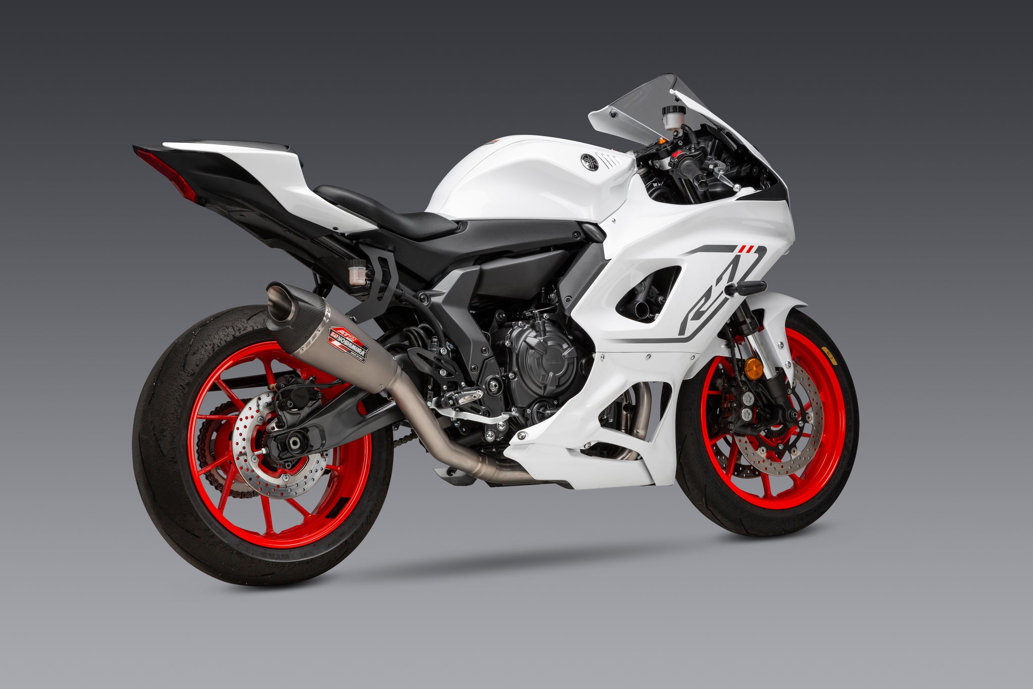 Yoshimura YZF-R7 22-25 Titanium High Mount Muffler Kit