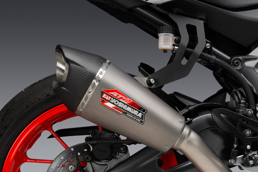 YZF-R7 22-25 Titanium High Mount Muffler Kit
