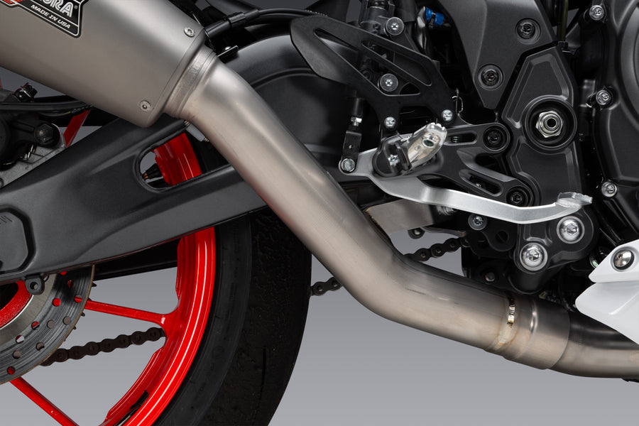YZF-R7 22-25 Titanium High Mount Muffler Kit