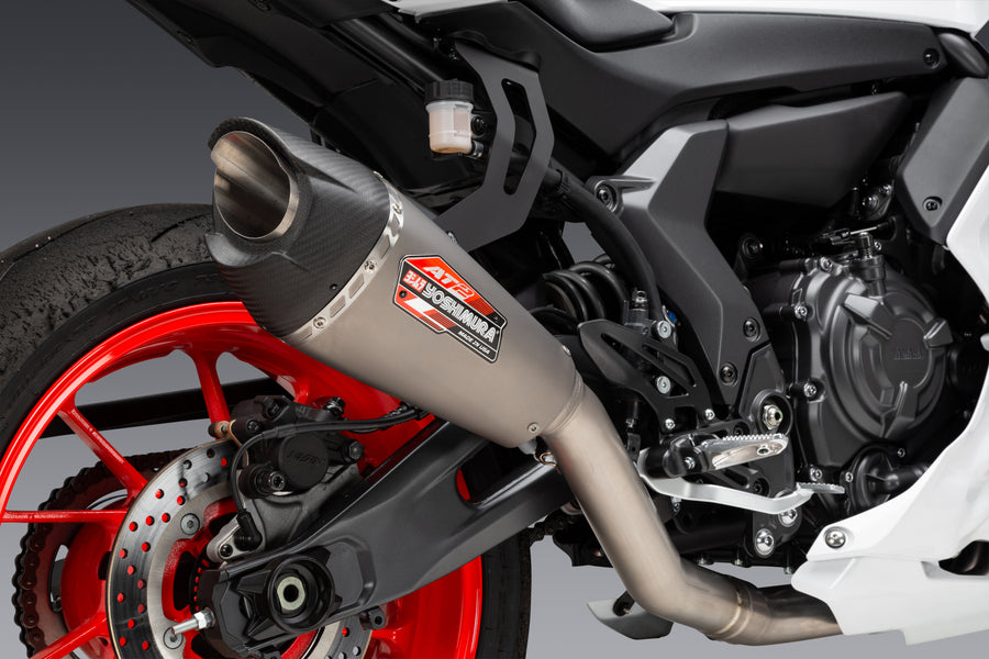 YZF-R7 22-25 Titanium High Mount Muffler Kit