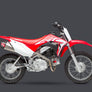 CRF110F 19-26 RS-9T Stainless Full Exhaust, w/ Stainless Muffler