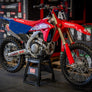 CRF450R/RX 2027 RS-12evo Stainless Titanium Full Exhaust, w/ Titanium Muffler