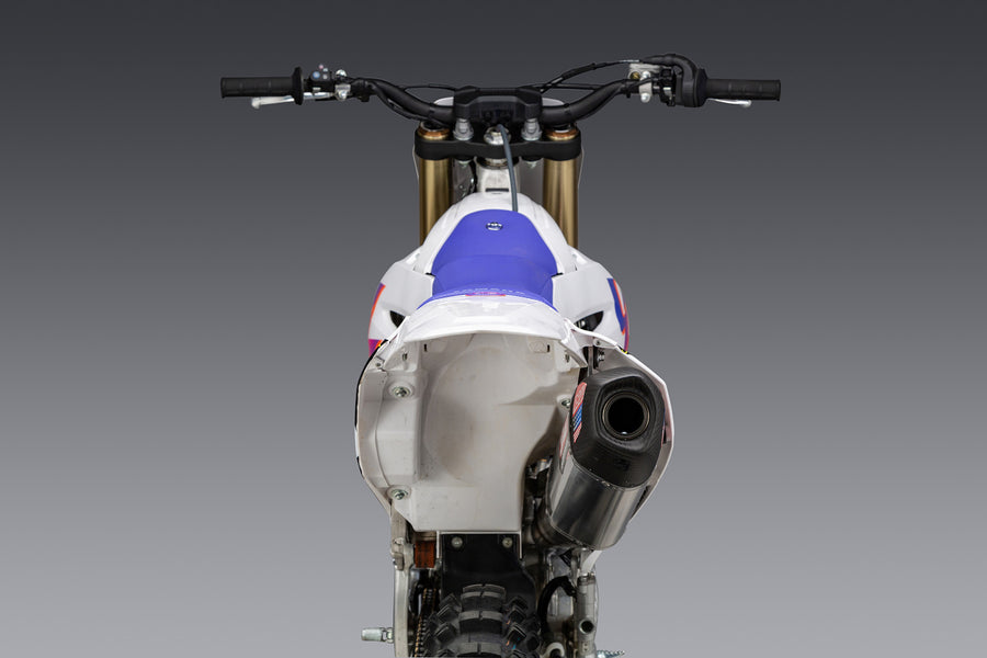 YZ250F 2024 RS-12 Stainless Full Exhaust, w/ Aluminum Muffler