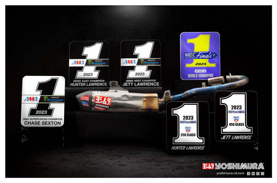 CRF450R/RX 2021-2024 RS-12 Titanium Full Exhaust, w/ Titanium Muffler
