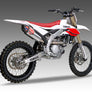 YZ450F 2026 RS-12 Stainless Titanium Full Exhaust, w/ Aluminum Muffler