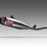 YZ450F 2026 RS-12 Stainless Slip-On Exhaust, w/ Aluminum Muffler