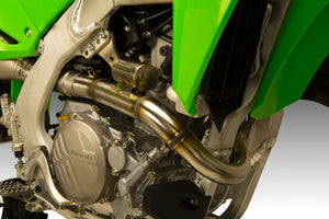 KX250/X 2025 RS-12 Stainless Full Exhaust, w/ Stainless Muffler