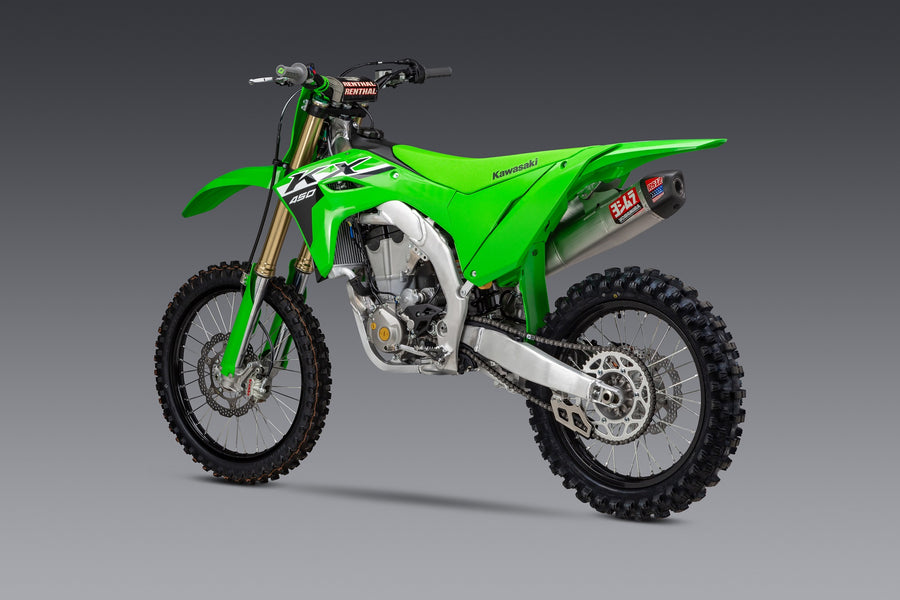 KX450/X 24-25 RS-12 Stainless Full Exhaust, w/ Stainless Muffler