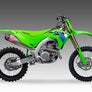 KX450/X 24-26 RS-12 Stainless Full Exhaust, w/ Stainless Muffler