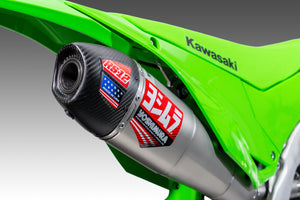 KX450/X 24-26 RS-12 Stainless Full Exhaust, w/ Stainless Muffler