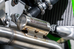 KX450/X 24-26 RS-12 Stainless Full Exhaust, w/ Stainless Muffler