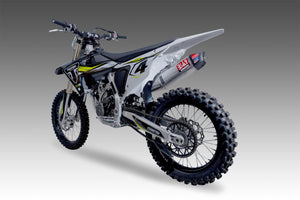 TF450 2025 RS-12 Stainless Full Exhaust, w/ Aluminum Muffler