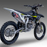 TF450 2025-26 RS-12 Stainless Full Exhaust, w/ Aluminum Muffler