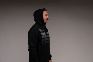 Shades Pull Over Hoodie Black