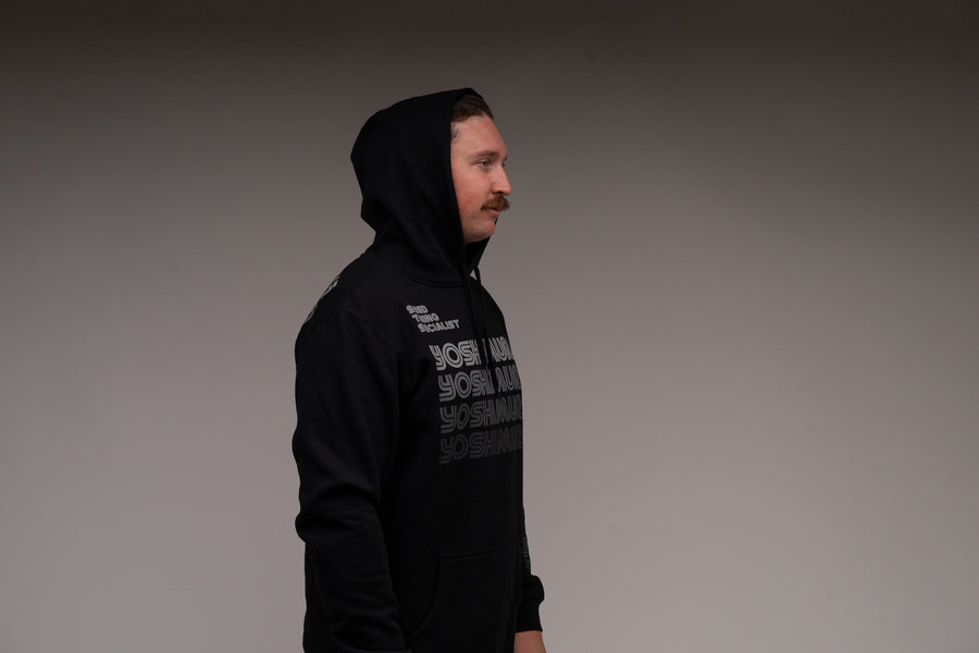 Shades Pull Over Hoodie Black
