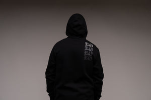 Shades Pull Over Hoodie Black